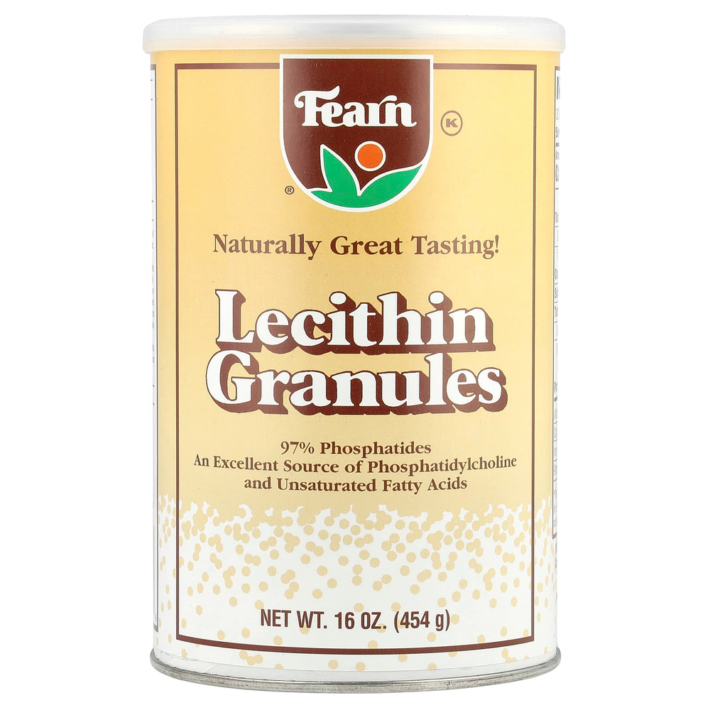 Fearn Natural Foods, Гранулы лецитина, 454 г (16 унций)