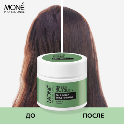 Mone Professional Деликатный шампунь-скраб SALT SCALP SCRUB SHAMPOO, 150 мл