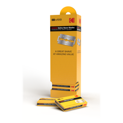 Сменные кассеты для бритья Kodak Double edge blade двухсторонние классические лезвия для Т-образных станков | Kodak