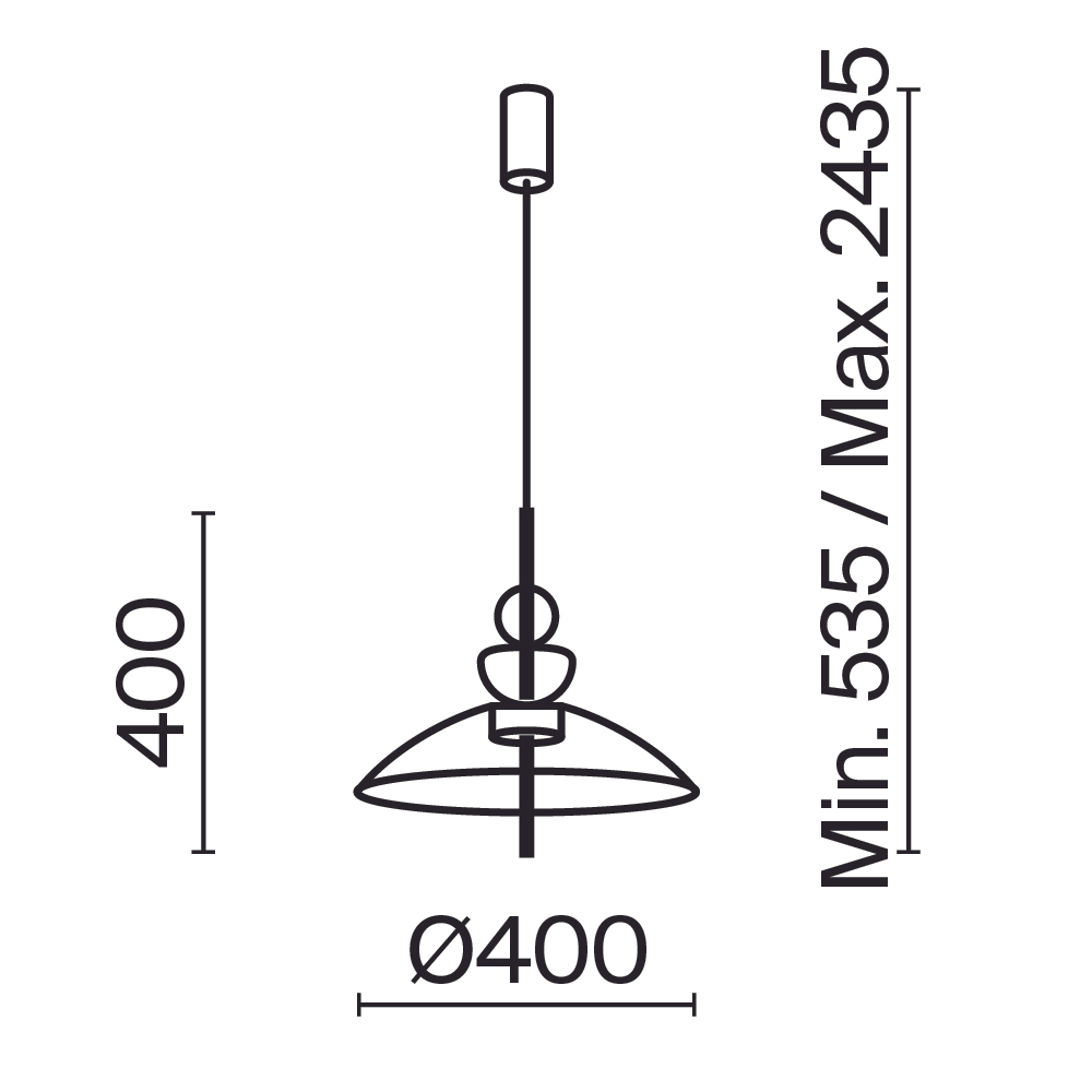 Подвесной светильник Maytoni MOD185PL-L6B3K3