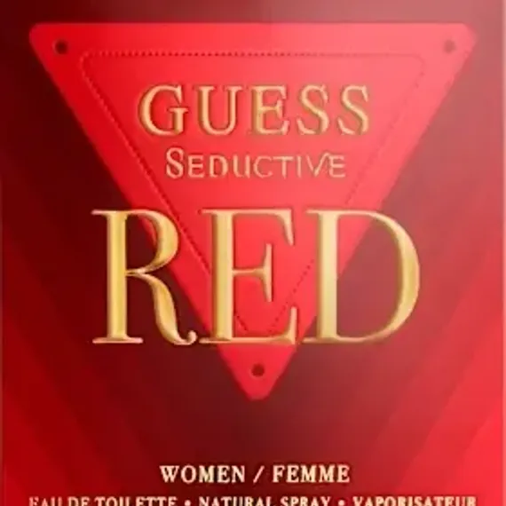 Сeductive Red Eau de Toilette Guess с древесно-цитрусовым ароматом 50 ml