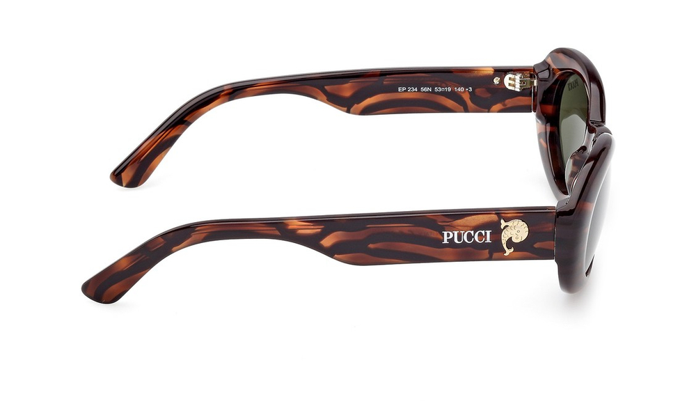Солнцезащитные очки Emilio Pucci EP 0234 56N Animal/Havana — оригинал, женские, Италия