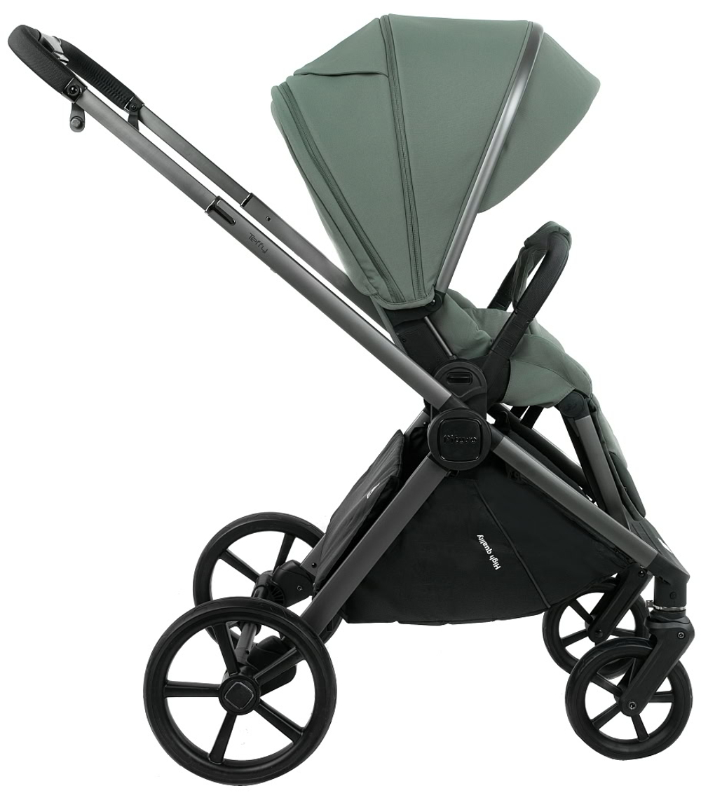 Детская коляска Pituso Teffy 2 в 1 Sage Green/Graphite