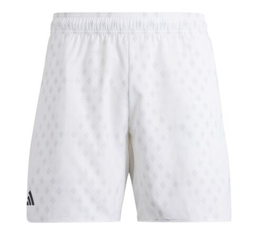 Мужские теннисные шорты Adidas Club Graphic Tennis 9" - white/grey