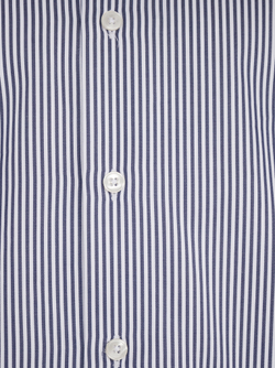 BAGUTTA Рубашка - белый в черную полоску