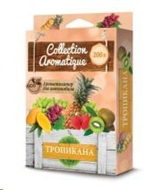 Ароматизатор под сиденье  COLLECTION AROMATIQUE  Тропикана 200 мл (FOUETTE)