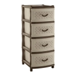 Комод Элластик Сетка какао 395х980мм