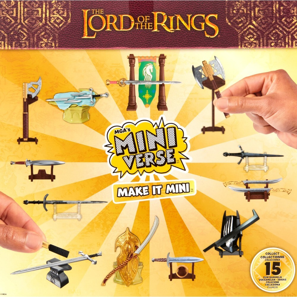 MGA's Miniverse - Мини шар-сюрприз "Властелин колец" Make It Mini Lord of the Rings 514510 / артикул   514510  / GTIN 035051514510
