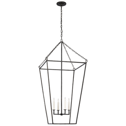 Люстра Visual Comfort Malloy 23" Open Frame Forged Lantern