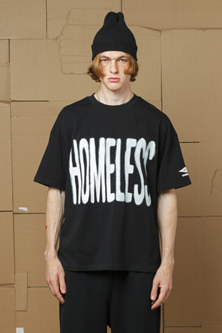 Black Homeless Tee