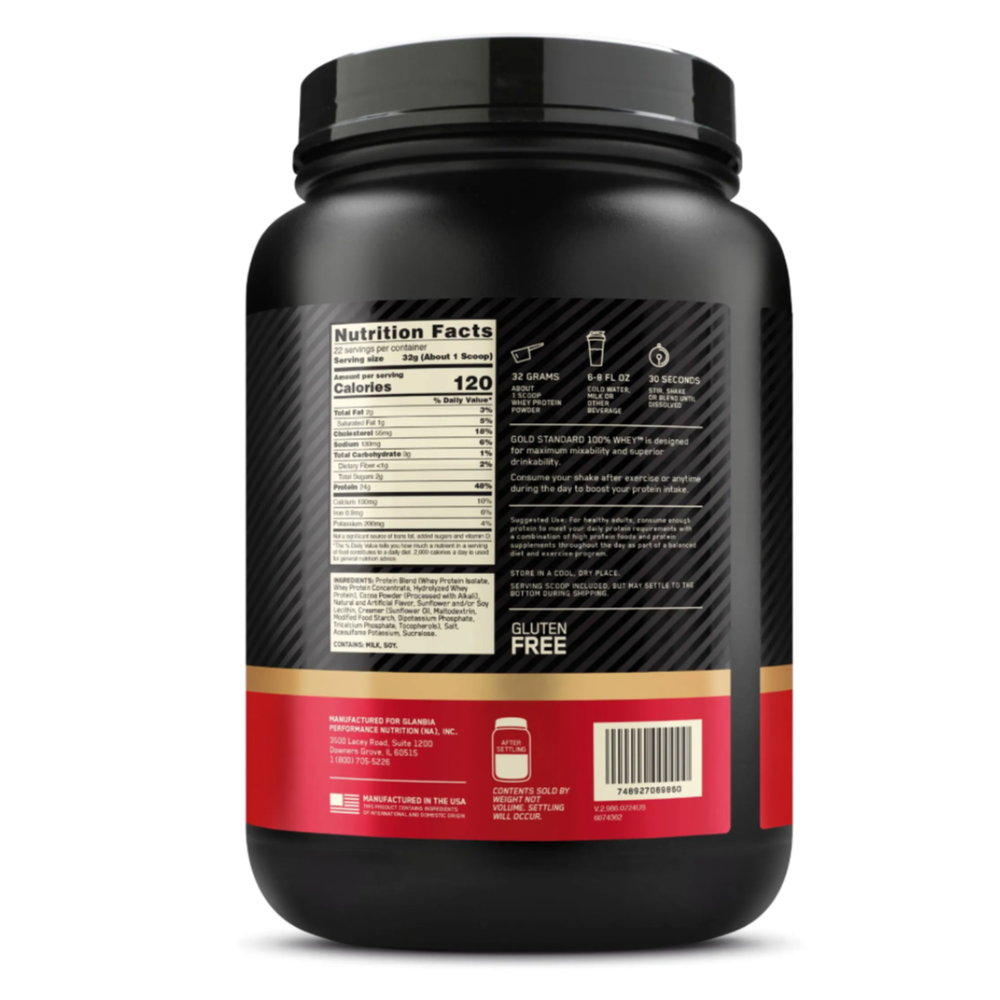 Optimum Gold Standard 100% Whey 690 г