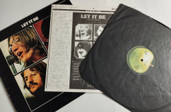 Винтажная виниловая пластинка LP The Beatles Let It Be (Japan 1976) (No Obi) EX