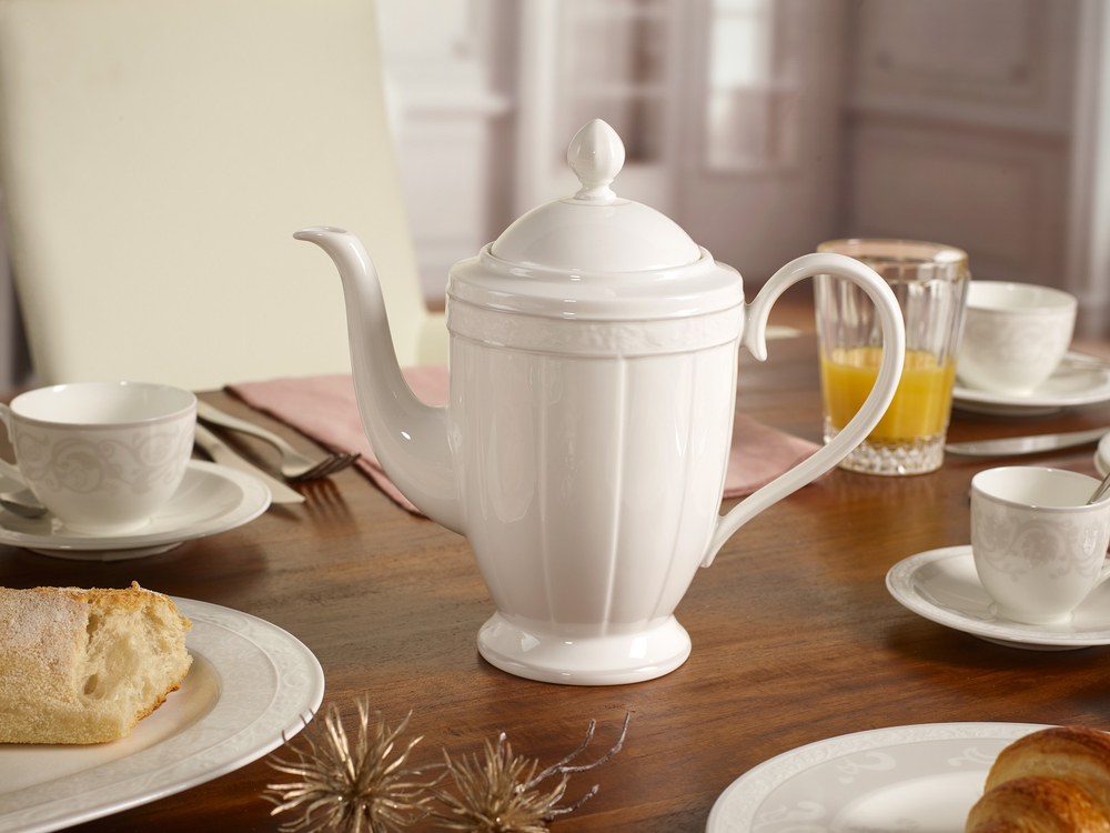Villeroy & Boch Заварочный чайник серого цвета "Жемчужина" 1,35 л для кофе. 10-4392-0070