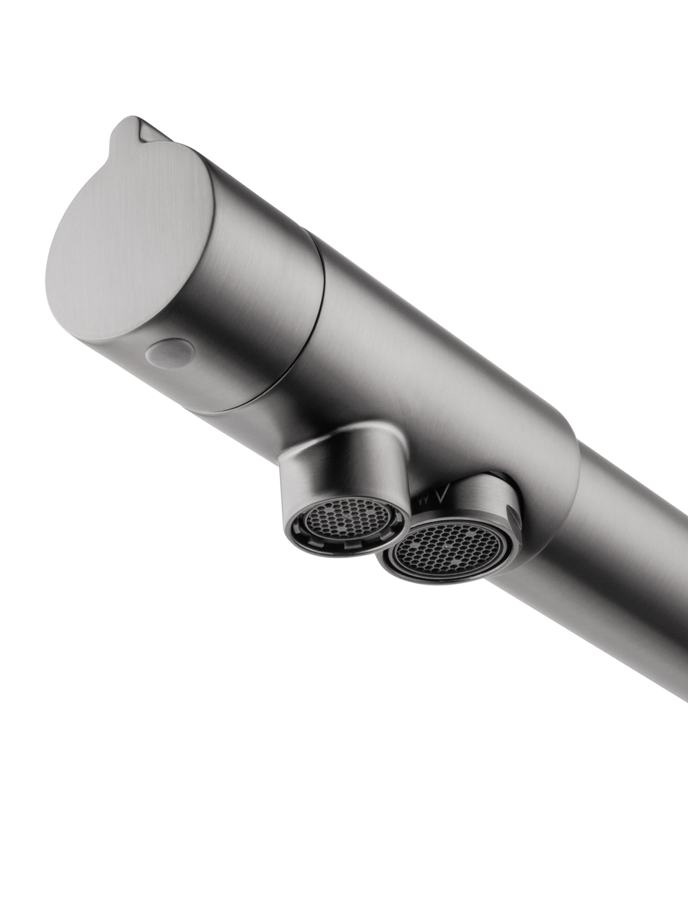 Смеситель для кухни c подключением фильтра WONZON & WOGHAND, Темный графит (WW-88458008-BGM)