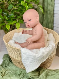 Кукла Berbesa 42см RECIEN NACIDO с подушкой в пакете (5115RK)