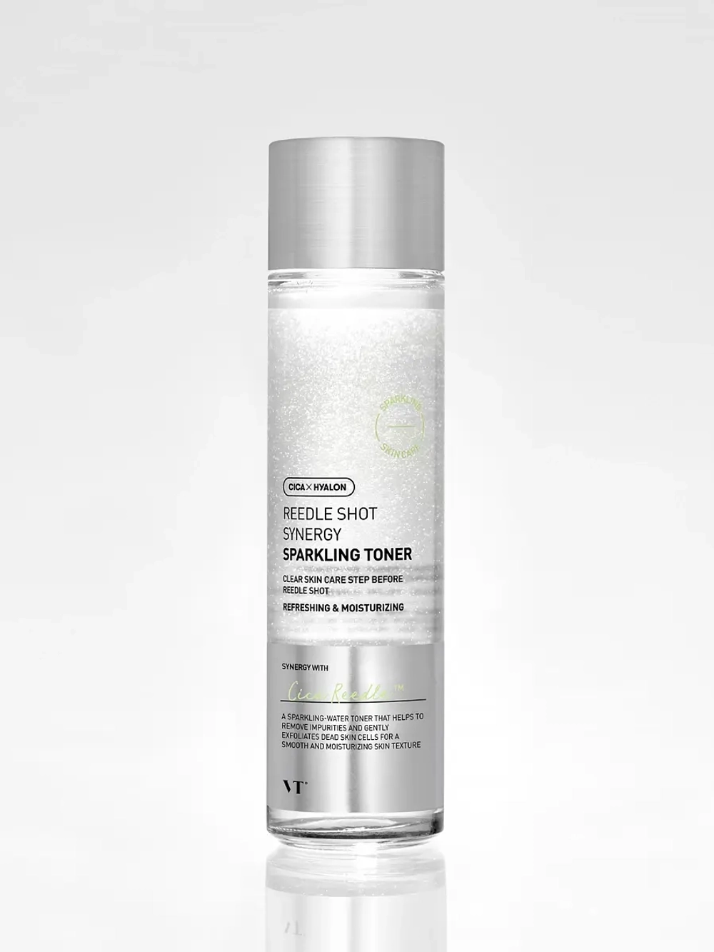 VT Cosmetics Интенсивный отшелушивающий тонер с микроиглами и минеральной водой Reedle Shot Synergy Sparkling Toner 150 мл