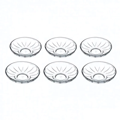 Набор чайных блюдец 6 шт Pasabahce Tea, D=10,2 см