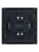 FORTE&PIANO Выключатель 1-клавишный 10А FP501 сталь IEK