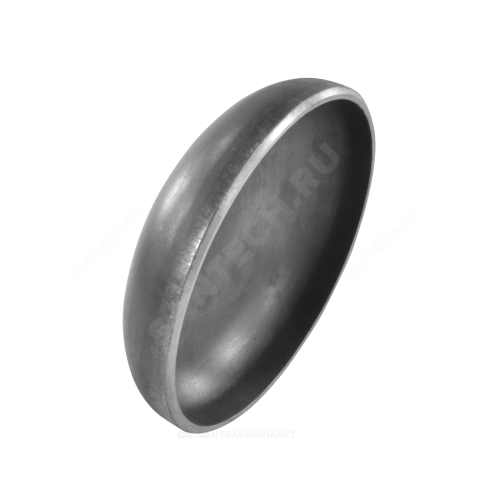 Заглушка сталь эллиптическая Дн 530х10,0 (Ду 500) п/привар исп 2 ГОСТ 17379-2001