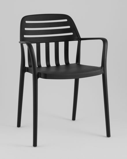 Стул Siena пластик черный