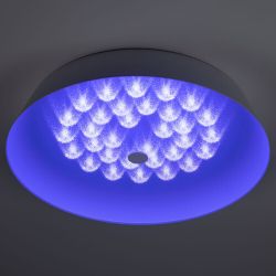 Светильник потолочный светодиодный ЭРА SPB-6-80-RC Locus RGB 80Вт RGB 3000-6500 с ДУ