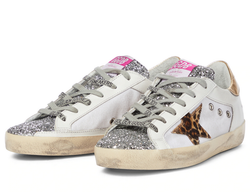 Кеды Golden Goose 'Superstar' Leather-trimmed