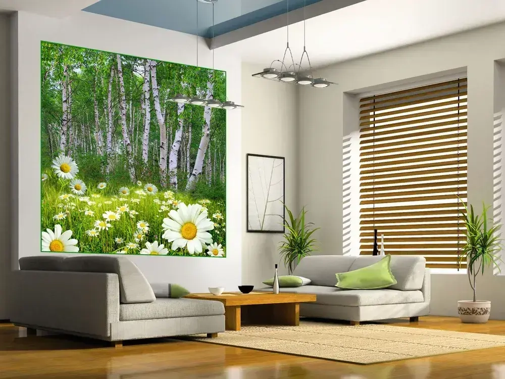 Фотообои Vostorg № 146 Ромашковая поляна 196х201см