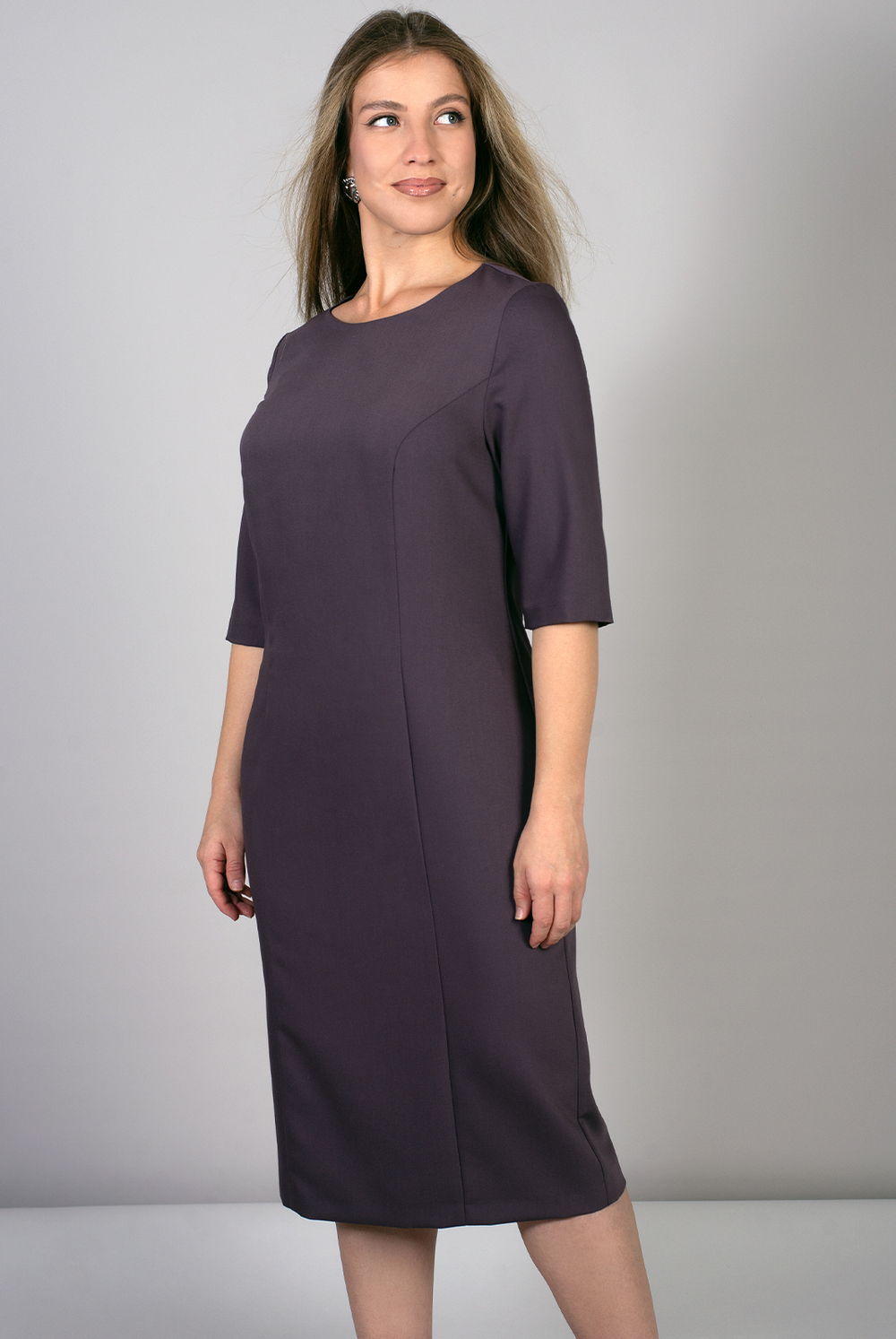 Платье женское 2877АЕВ, Шоколадный #481Шок052877АЕВ