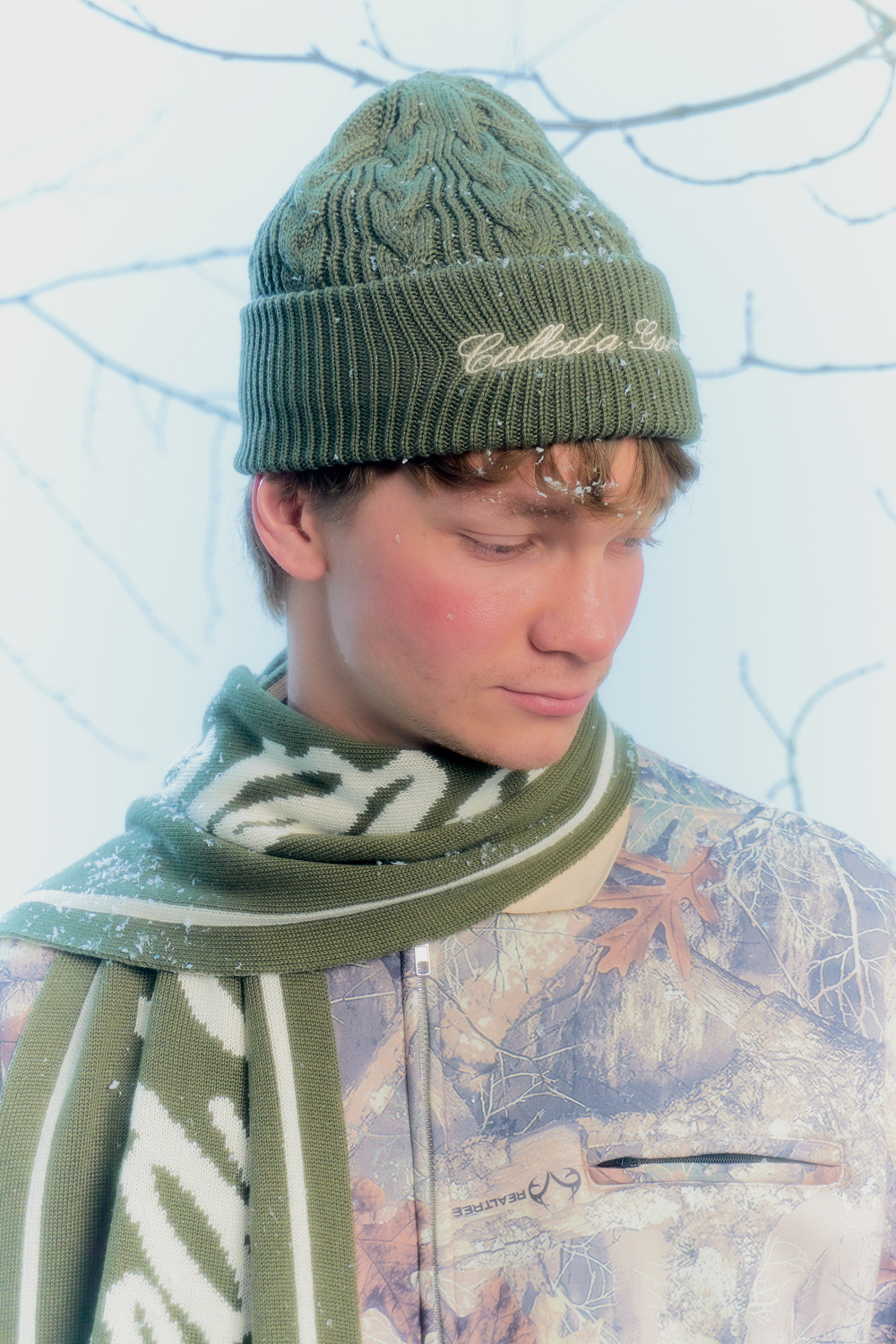 Шапка Called a Garment Everyday Beanie "Olive"