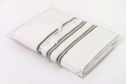 Полотенце 30x50 Devilla Brest Три полоски белое