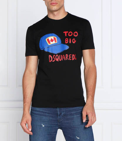 футболка bc 2 big cool t Dsquared2 - черный(S71GD1185 S23009)