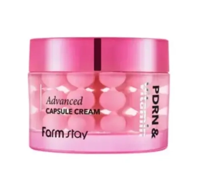 FS PDRN & Vitamin Advanced Capsule Cream, 55ml - Капсульный крем с ПДРН и витамином С