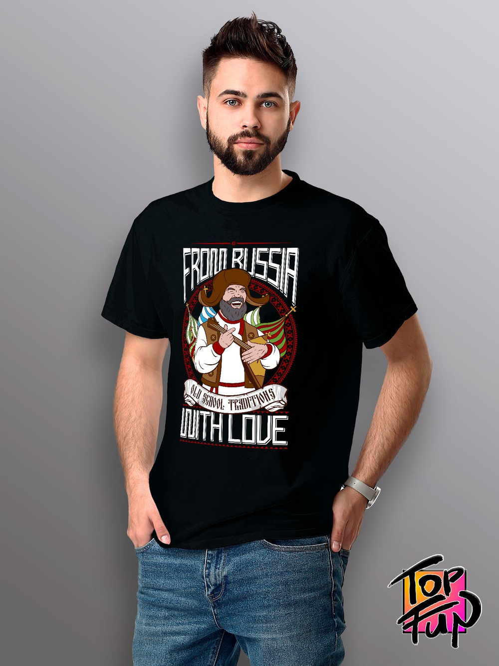Футболка From Russia with love