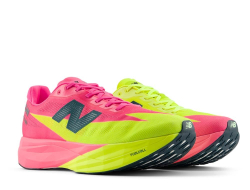 Кроссовки для бега мужские New Balance Fuelcell SuperComp Elite v5 M Розово-Желтые