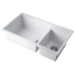 Мойка Omoikiri Tedori 86-2-LB-WH Tetogranit/белый