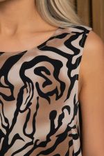 Платье Алхери (коричнево-бежевое) П13267-12М LT Collection