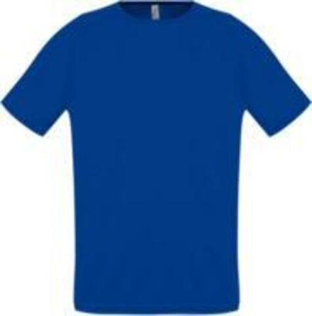 Футболка унисекс Sporty 140, ярко-синяя