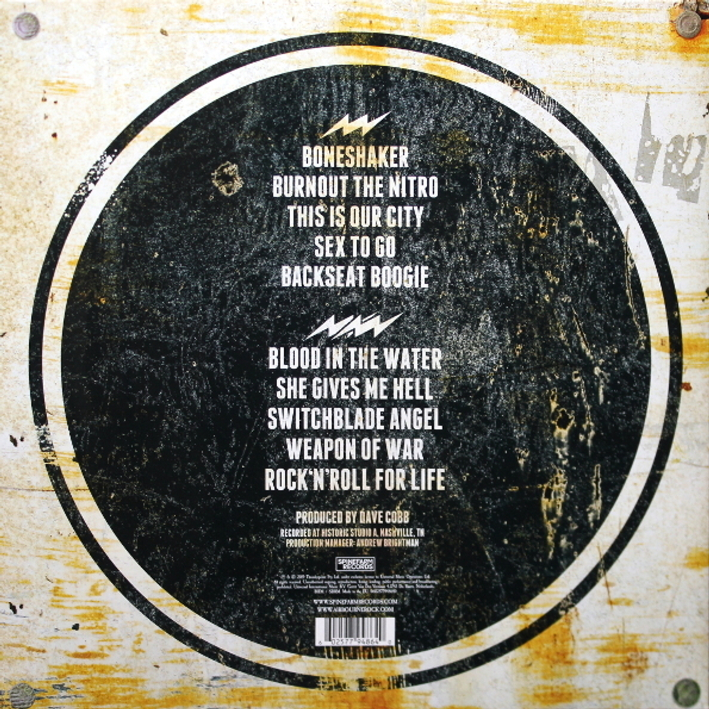 Airbourne / Boneshaker (Coloured Vinyl)(LP)