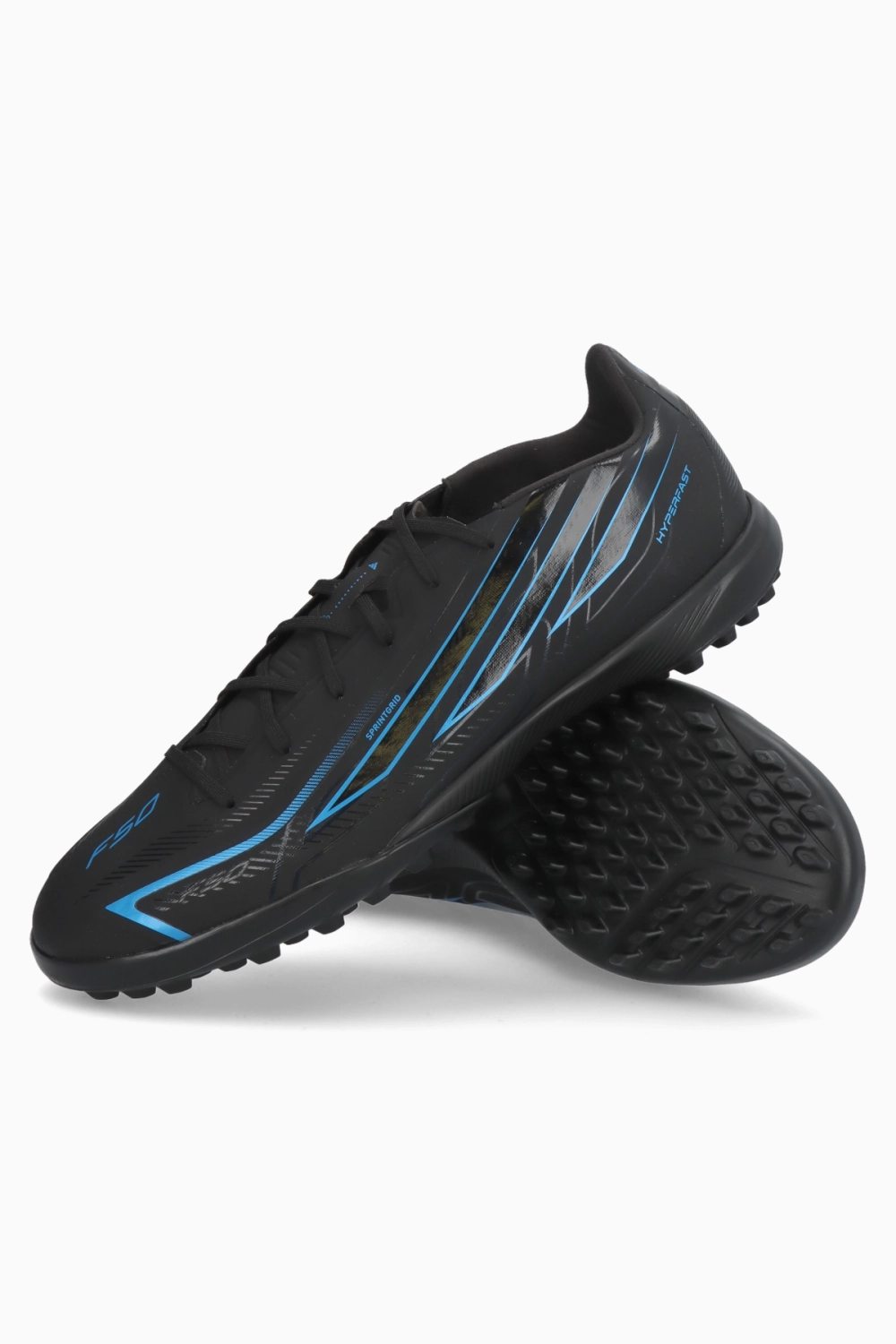 Сороконожки adidas F50 League Hyperfast TF - черный