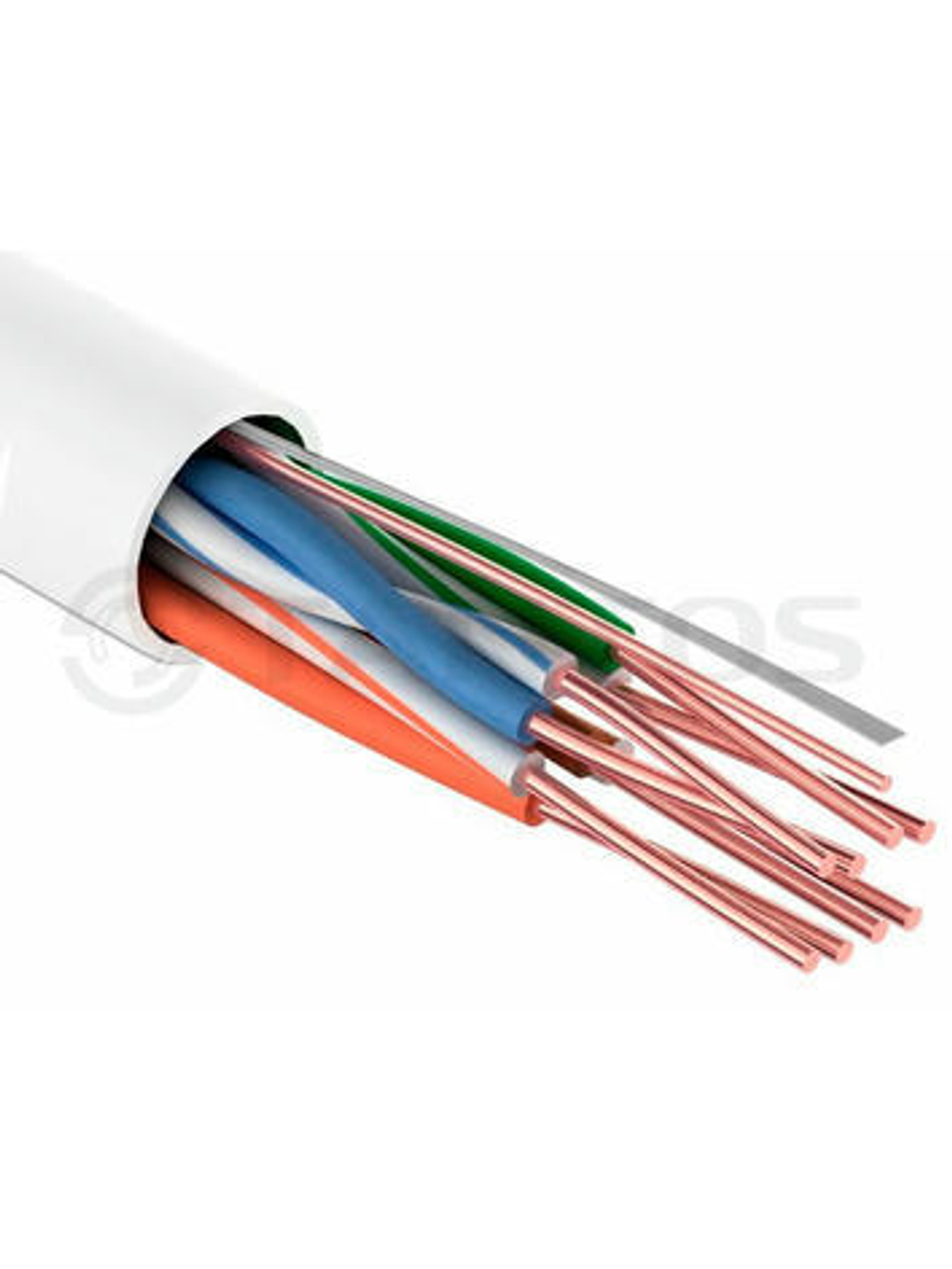 Кабель UTP 4PR 24AWG  Cu  CAT5E PVC серый 305м Tantos
