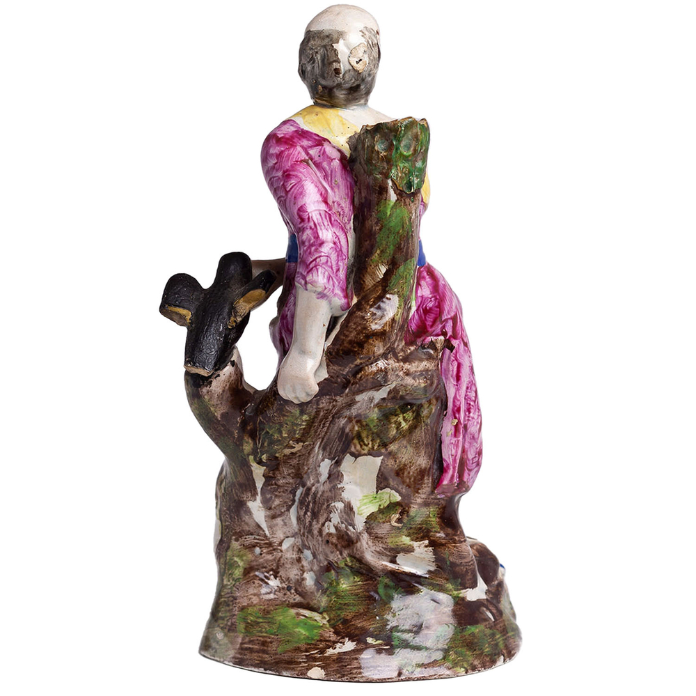 Апостолы Петр и Павел. Парные статуэтки.  Англия, Стаффордшир / Staffordshire, кон. XVIII в.