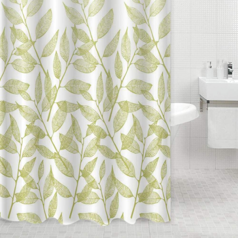 Штора для ванной 180*180см 12 колец "Rosenberg" R-730237