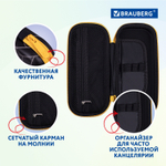 Пенал BRAUBERG 1 отделение 1 откидная планка EVA 22х10х5 см "Venomous spider" (2 штуки в упаковке)