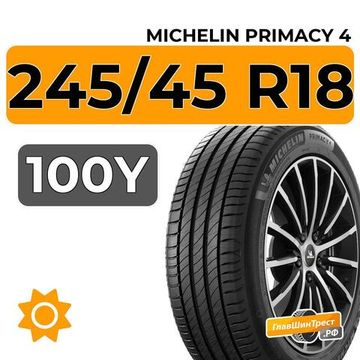 Michelin Primacy 4 245/45 R18 100Y XL