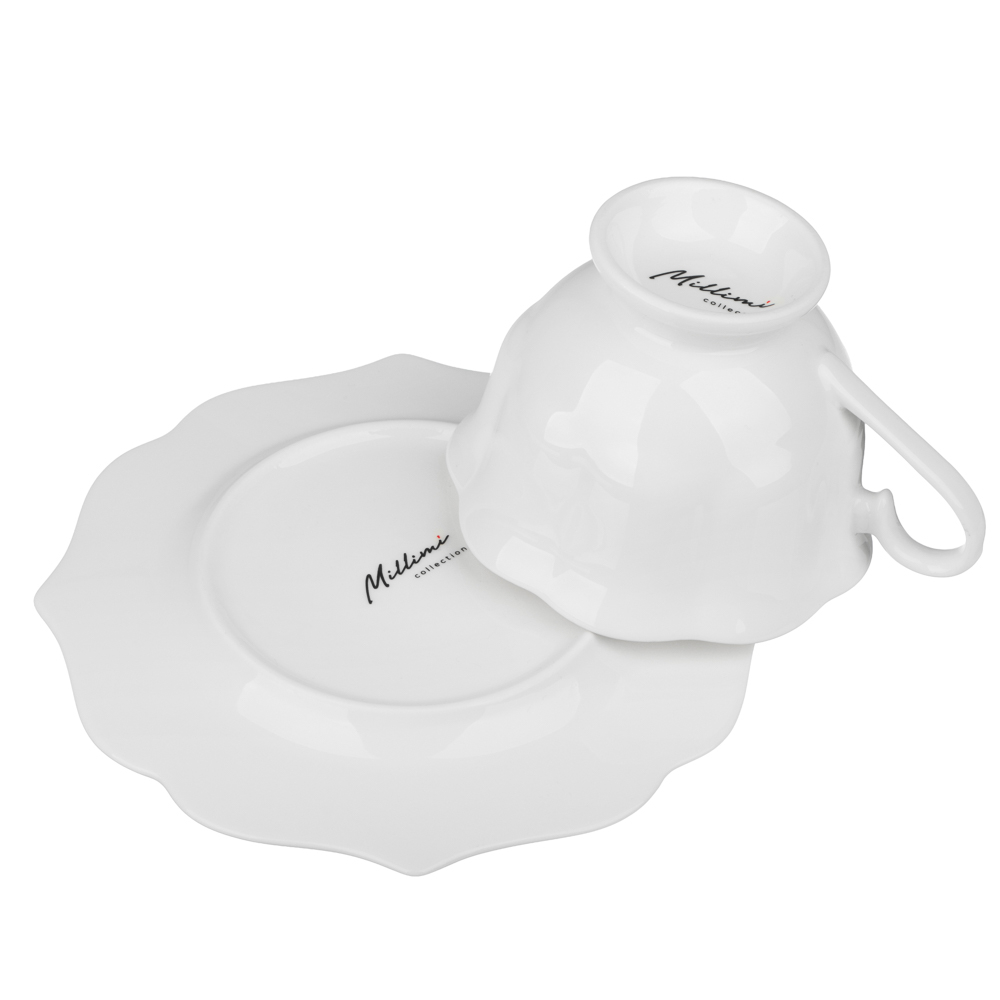 Набор чайный 2 пр., 175мл, MILLIMI, Лаура, фарфор