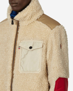 Moncler Grenoble Флисовый Бомбер Plattiers Бежевый