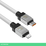 Кабель Baseus CoolPlay 2m White (CAKW000102)