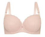 Телесный бюстгальтер Chita с чашками на тонком поролоне (Размер: 90B) (Цвет: телесный)