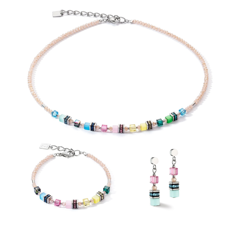 Колье Coeur de Lion Multicolour Pastel 1 4565/10-1522