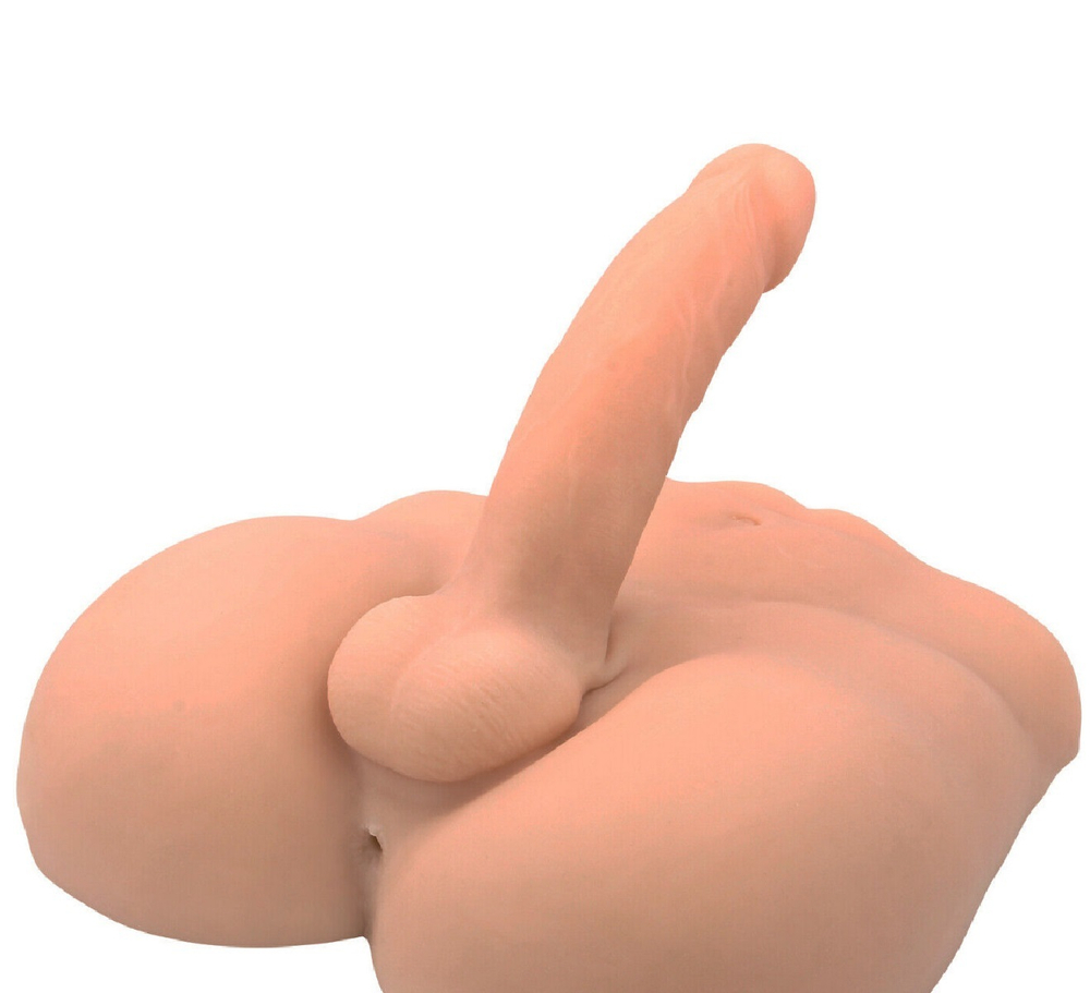 Реалистичный мужской торс с фаллосом 24,5 см